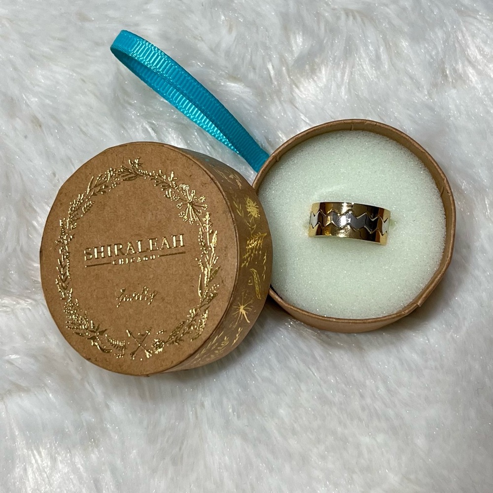 Shiraleah Jolie Stackable Ring Silver and Gold